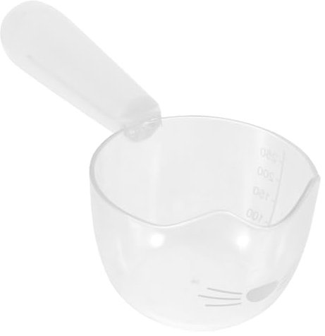 Hohopeti Cuillère Doseuse pour Nourriture Chien Chat, Design en Plastique