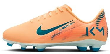 Nike Kinder Jr Vapor 16 Club Km Fg/Mg Fußballschuh, Melon Tint/Neo Turq/Igloo, 35
