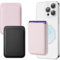JEYORZY 2 pcs Portafoglio Magnetico da Cellulare per iPhone con Tasca Adesiva in Silicone per Tessere, Portafoglio portacarte, Carte e Badge - Pratico Porta Carte di Credito - Adatto per Cover