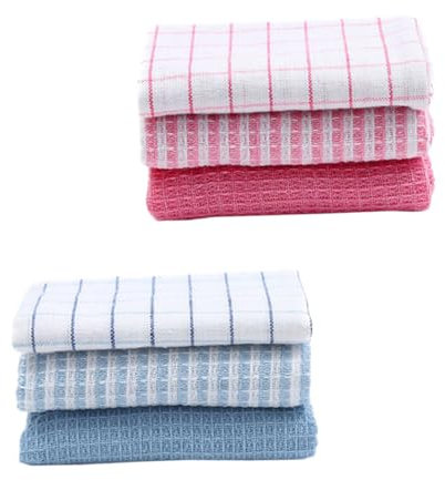 ERINGOGO 6stücke Küchenwischtücher Waschtücher Küchentücher Zum Reinigen Geschirrtücher Für Küche Geschirr Reinigung Handtücher