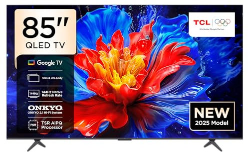 QLED UHD 144Hz, 3700PPI, Son ONKYO 2.1, DOLBY VISION/ATMOS - HDR10+, DT TCL - 85P8K