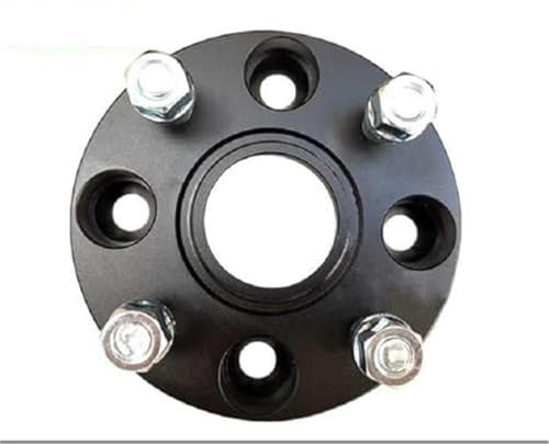 Wivplex Entretoises Kit d'élargissement d'entretoises de roue 4x100 Hubcentric 60,1 mm Adaptateur en aluminium for voiture 15/20/25/30 mm, for Clio, for Captur Séparateurs Cales Plaque Entretoise de m