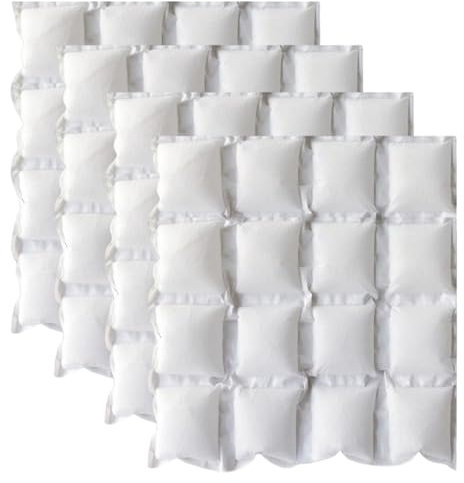 Ice Packs for Cool Box, 8 Pack of 16-Cell Freezer Blocks, Reusable Ice Blocks for Cool Bags, Long Lasting Cooling for Outdoor Picnics, Travel, Food Transportation, 28x26cm Self-Absorbing Ice Packs