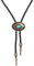 MULBA Bolo Tie Cowboy Krawatten Leder Halsband Halskette Vintage Türkis Anhänger für Frauen, Männer (Bronze)
