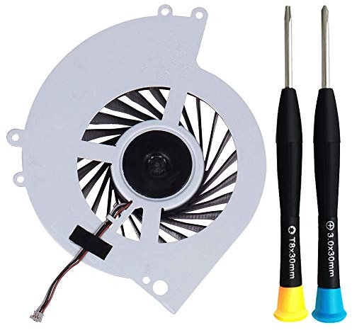 MMOBIEL Interner Lüfter Ersatz KSB0912HE-CK2MC für PlayStation PS4 CUH-12xx inkl TR8 und (+) Schraubenzieher [video game]