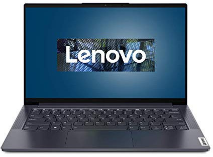 Lenovo Yoga Slim 7 Laptop 35,6 cm (14 pollici), 1920 x 1080, Full HD, WideView) Portatile Intelligente (Intel Core i7-1165G7, 16 GB RAM, SSD da 512 GB, grafica Intel Iris Xe, Windows 10 Home) grigio