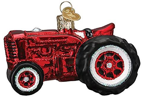 Old World Christmas Ornaments Old Farm Traktor Glas geblasene Ornamente für Weihnachtsbaum