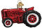 Old World Christmas Ornaments Old Farm Traktor Glas geblasene Ornamente für Weihnachtsbaum