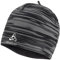Odlo Unisex POLYKNIT WARM ECO PRINT Mütze, Black Reflective