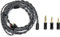 Linsoul Tripowin Noire in Ear Monitor Cable, 4 Core 24AWG OCC Upgraded HiFi Audio Cable with Detachable 3-in-1 2.5mm/3.5mm/4.4mm Plug for Audiophile Musician (2Pin 0.78mm)