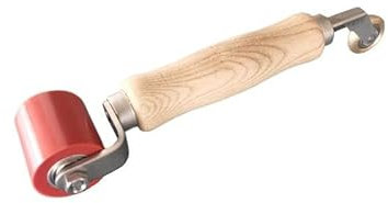 1PC 40mm Silicone Ball Bearing Pressure Seam Rollers Pressure Roller with 6mm Brass Penny Roller for Plastic Welder Hot Air Gun