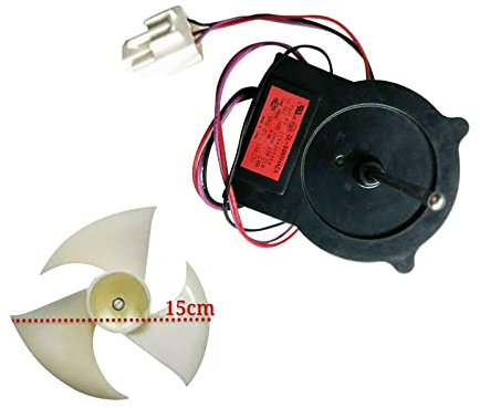 DL-5965HAADL-5985HAEA Kühlfächermotor mit Lüfterblatt for Haier Lzern Offene Tür Kühlschrank Gefrierkörper Kühlschrankteile Zubehör