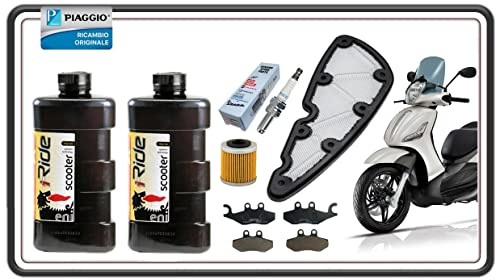 KIT TAGLIANDO FILTRO ARIA FILTRO OLIO ED OLIO PER PIAGGIO BEVERLY 350 SPORT TOURING CON ABS - BEVERLY 350 TUTTI I MODELLI SOLO CON ABS ORIGINALE PIAGGIO.