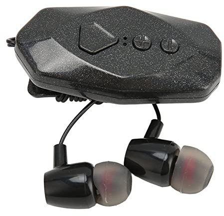 Auricolare Retrattile, HiFi Stereo Sound Collar Clip Auricolare Wireless Auricolare Lavalier Completamente Automatico a Doppio Orecchio per Allenamento All'aperto Palestr