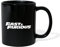 Spreadshirt Fast and Furious klassisches Logo weiß Tasse Einfarbig, One size, Schwarz