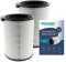 2er-SET Filter passend für Philips 3000i Luftreiniger AC3033/30 und AC3036/10 u.a. | HEPA + Aktivkohle Kombifilter | Ersatz für FY3430/30