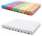 Set di 20 Gessi Bianchi e Colorati per Lavagna, Gessetti 5 Colori + Bianco ad Alto Contrasto - per Scuola, Ufficio, Studio, Artigianato, Disegno