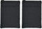 SHTCSZBA Buchhülle mit Reißverschluss Buchschutz, Buchhüllen für Taschenbücher, Hardcover Buchtragetasche 29,1 x 20,3 cm, Buchgeschenk für Buchliebhaber - 2 Schwarz