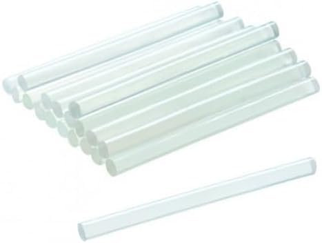 Stick di Colla Termofusibile per Pistola in Silicone - Cartuccia Colla per Pistole Silicone Trasparente - Barre Colla a Caldo - Disponibili in diverse dimensioni (7.4x200)