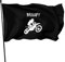 Flagge 90X150cm Dirt Bike - Motocross Fahnen Wetterfeste Gartenflagge Doppelt Genäht Garten Fahnen Für Garten Feiertage Home