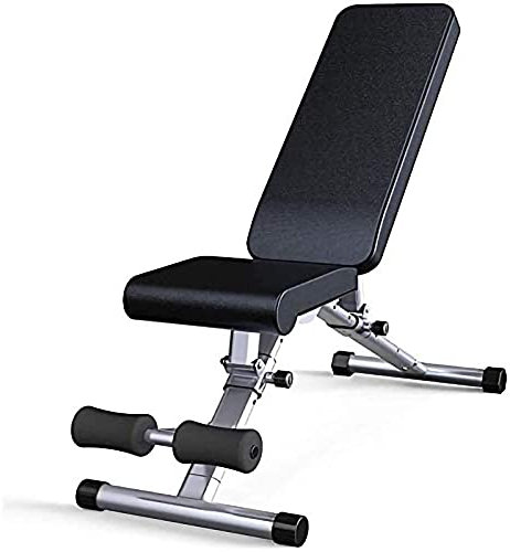 Verstellbare Neigungs-Klappbank, Heim- oder gewerbliche Fitnessgeräte, klappbarer Hantelhocker, Bankdrückhocker, Mehrzweck-Hantelbänke, mehrfach verstellbare Rückenlehne