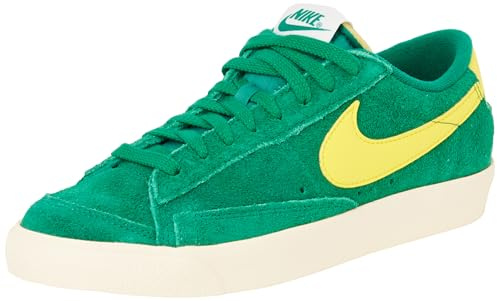 Nike FQ8060-301 Blazer Low '77 Vintage Women Malachite/Lightening-Muslin-SAIL UK 7.5