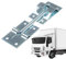 Loquet De Porte Pour Camping-Car,Verrou En Acier Inoxydable Pour Grille De Camion - Loquet Multifonction En T Pour Remorque, Véhicule, Camping-Car, Utilitaire, Bateau & Domicile