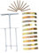 WOONEKY 1 Ensemble Kit de Réparation pour Boîte Électrique Type avec Tiges de Support Acier Outil de Fixation pour Interrupteurs et Prises Murales pour Usage Domestique et Commercial