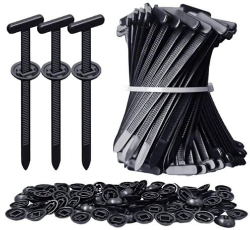 JYNXOR 100 pcs Abrazadera Para Reparación De Automóviles, Universal Cable Tie Buckle, Cierres de Herramientas para Carrocería de Coche, Remaches de Plástico, Brida para Coche, Zip Tie Buckle Multiusos