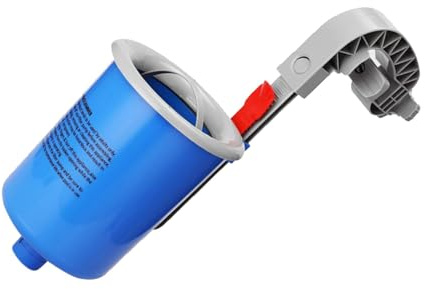 Zambuph Der automatische Pool Skimmer reinigt und klärt den Pool mühelos, sodass er selbst mit den härtesten Poolchemikalien umgehen kann. ABS Schwimmbecken, Blau