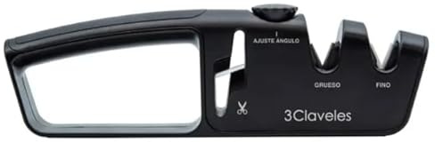 Afilador de Cuchillos y Tijeras Profesional Regulable con base antideslizante.