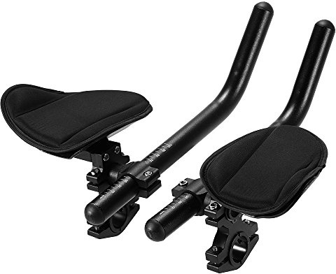 Lixada Bike Rest Handlebar Cycling Aero Bar Bicycle Relaxation Handle Bar Triathlon Mountain Bike Road Bike Arm Rest Bar Bike Aerobar