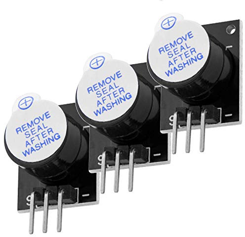 AZDelivery 3 x KY-012 aktives Piezo Buzzer Alarm Sensor Modul kompatibel mit Arduino inklusive eBook!