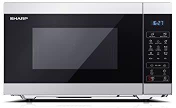 Sharp YC-MG51E-S Capacité : 25 litres, Puissance micro-ondes : 900 W, Niveaux de puissance micro-ondes : 5, Gril, Type de contrôle : Entièrement numérique