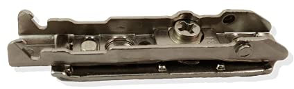 1 piastra di montaggio dritta per mobili Grass Tiomos – cerniera