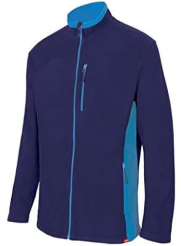 Velilla 201504 61/5 3XL – Giacca in pile bicolore blu navy, taglia 3XL