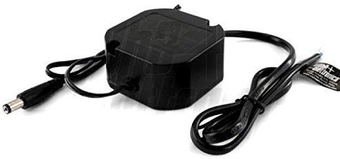 oniroview Mikro-Netzteil, stabilisiert, 12 V, 1,5 A, 18 W, IP67, für Überwachungskameras, wasserdicht, mit Stromkabel