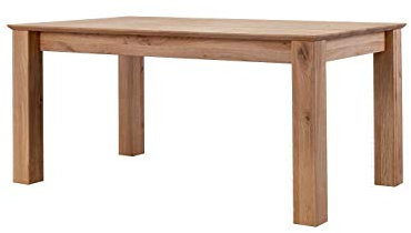 MJC Tisch TI-0524 Wildeiche massiv versch. Größen Esstisch Esszimmertisch Küche (180-230 -280 x 100 cm)
