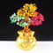 Heim-Ornamente Geldbaum, zum Kreieren von Möbeln, Glücksbaum, Dekoration, Büro, Schreibtisch, TV, Weinschrank, Basteln, Tischdekoration, Geschenk (M, 3 Farben)