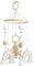 Regenbogen Mobile Baby Holz Mobile Babybett Windspiel mit PomPom, Windspiel Rassel Spielzeug, Neugeborenen Kinderzimmer hängende Bettglocke, Ornament Geschenk für Baby (A)