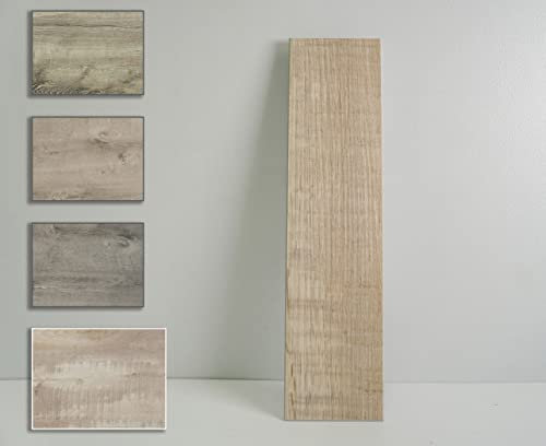 COLAMO 24pack Rustic Reclaimed Barn Wood Peel and Stick Faux Shiplap Wall Panels,Stick On Subway Wooden Wall Tile for Kitchen Backsplash,Adhesive Wood Grain Brick Tiles for Bedroom Accent Wall Decor