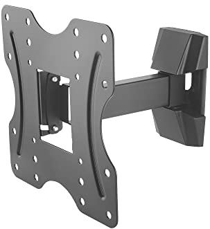 Perfect Wandhalterung für Monitore und Bildschirme (23-42 Zoll), neigbar, schwenkbar, VESA 200x200, schwarz