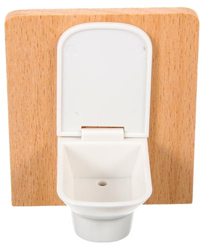 TOYANDONA Mini-Möbel Spielzeug Winzige Toilette Puppenhaus Möbel Toilette Mini Toilette Miniatur Toilette Puppenhaus Möbel Zubehör Miniatur Puppen Zubehör Zarte Kleine Holzmöbel