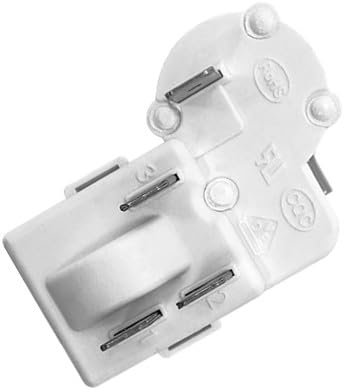 Relais de démarrage PTC à 4 broches pour réfrigérateur Haier Siemens Hotpoint ZHB65-120P15, ZHB35-120P15, ZHB69-135P4.7, ZHB60-120P4.7, ZHB88-125P4.7, etc. (lot de 1)