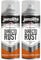 JENOLITE Directorust Metallic Gloss Spray Paint | COPPER | 2x400ml | Multi-Surface Copper Spray Paint for Metal, Wood, Plastic | All-In-OnePrimer, Undercoat and Topcoat | Interior & Exterior