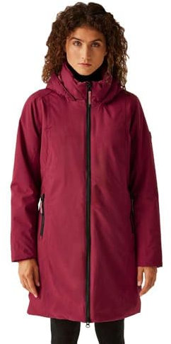 Regatta Yewbank IV Veste imperméable isolée pour femme - Rouge rumba/Rouge minéral - Taille 42