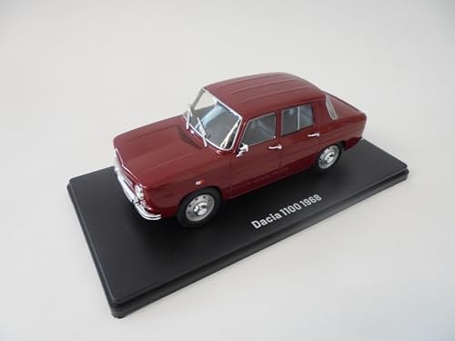 OPO 10 - Collectible miniature car 1/24 compatible with DACIA 1100 (Renault 8) 1968 VQR25