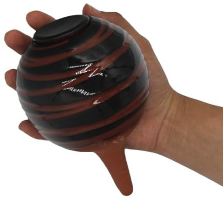 Ollas Lutton Olla Terracota 40cl| Riego Autónomo para Plantas de Interior Ecológico y Económico | Sistema de Riego Natural | Autonomía 3 Días | OYA Espirales Negro