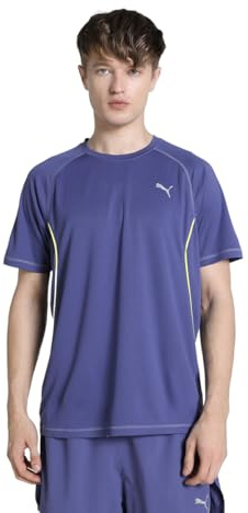 PUMA Men's Velocity Running T-Shirt, Blue Crystal, S