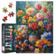 Jigsaw Puzzle for Adults 1000 Piece Flowers in Pots Puzzles Still Life Jigsaw Puzzle Challenging Perfect for Game Finished Size 50x70cm